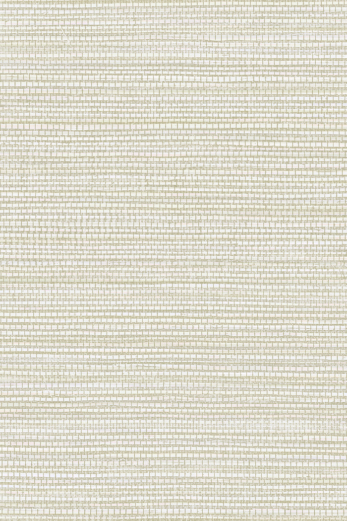 Marsh wallpaper by Arte in White – Washed (Washed White) – flat swatch of the woven grass texture pattern