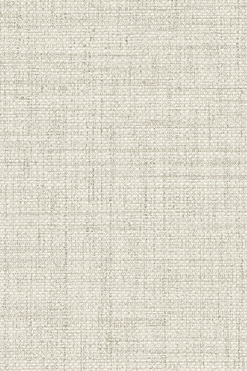 Puro wallpaper by Arte in White – Mushroom – flat swatch of the woven grass texture pattern