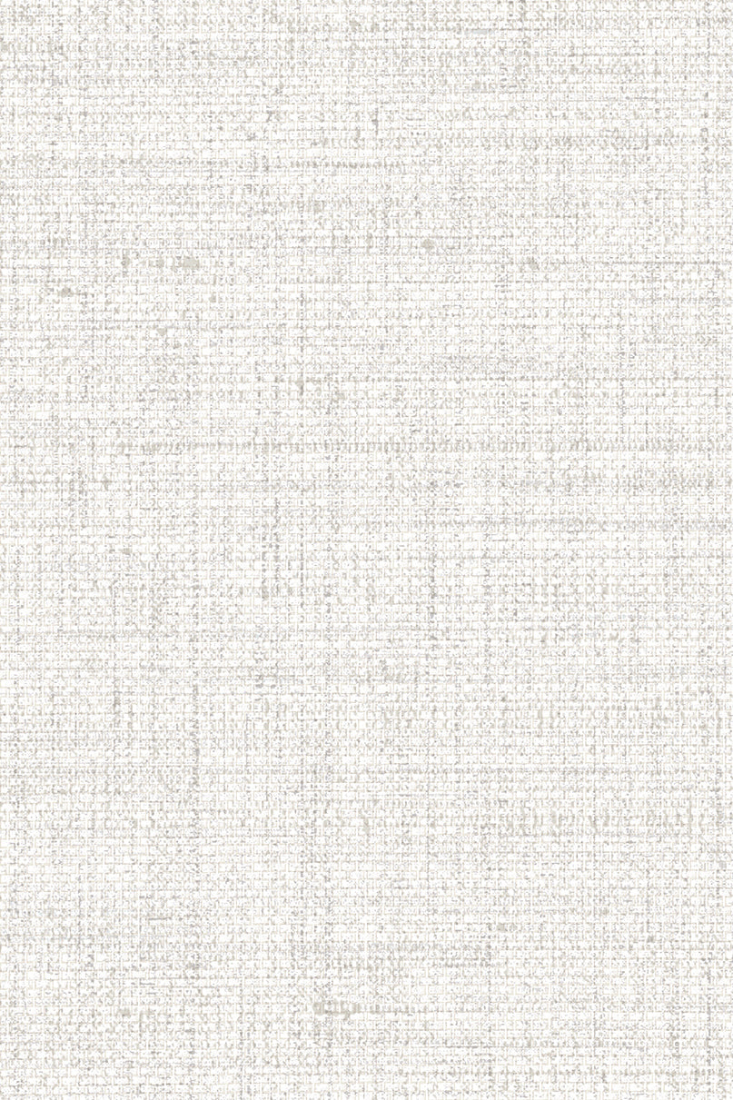 Puro wallpaper by Arte in White – Smoke (White Smoke) – flat swatch of the woven grass texture pattern