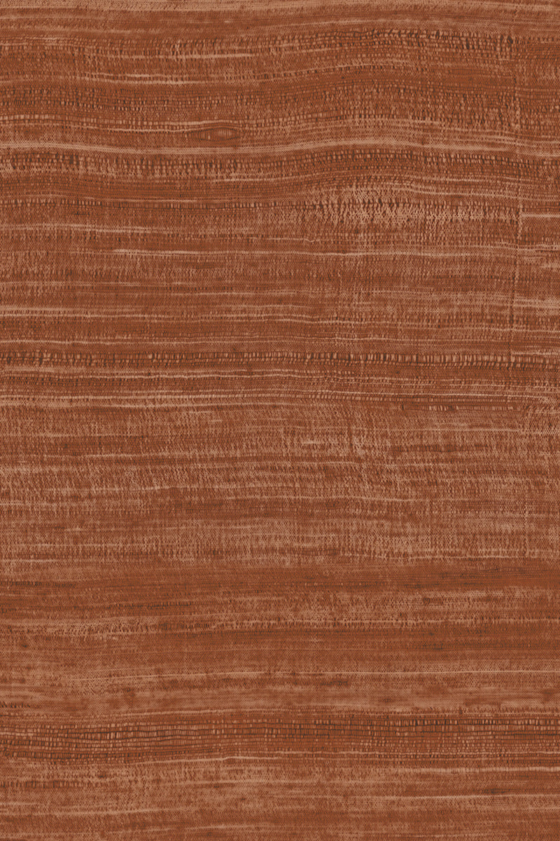 Tasar wallpaper by Arte in Orange (Desert Sun) – flat swatch of the silk texture pattern