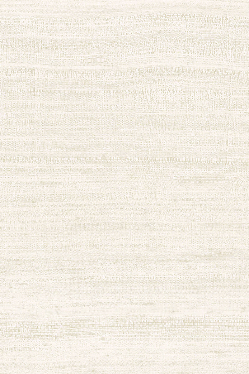 Tasar wallpaper by Arte in White (Opal) – flat swatch of the silk texture pattern