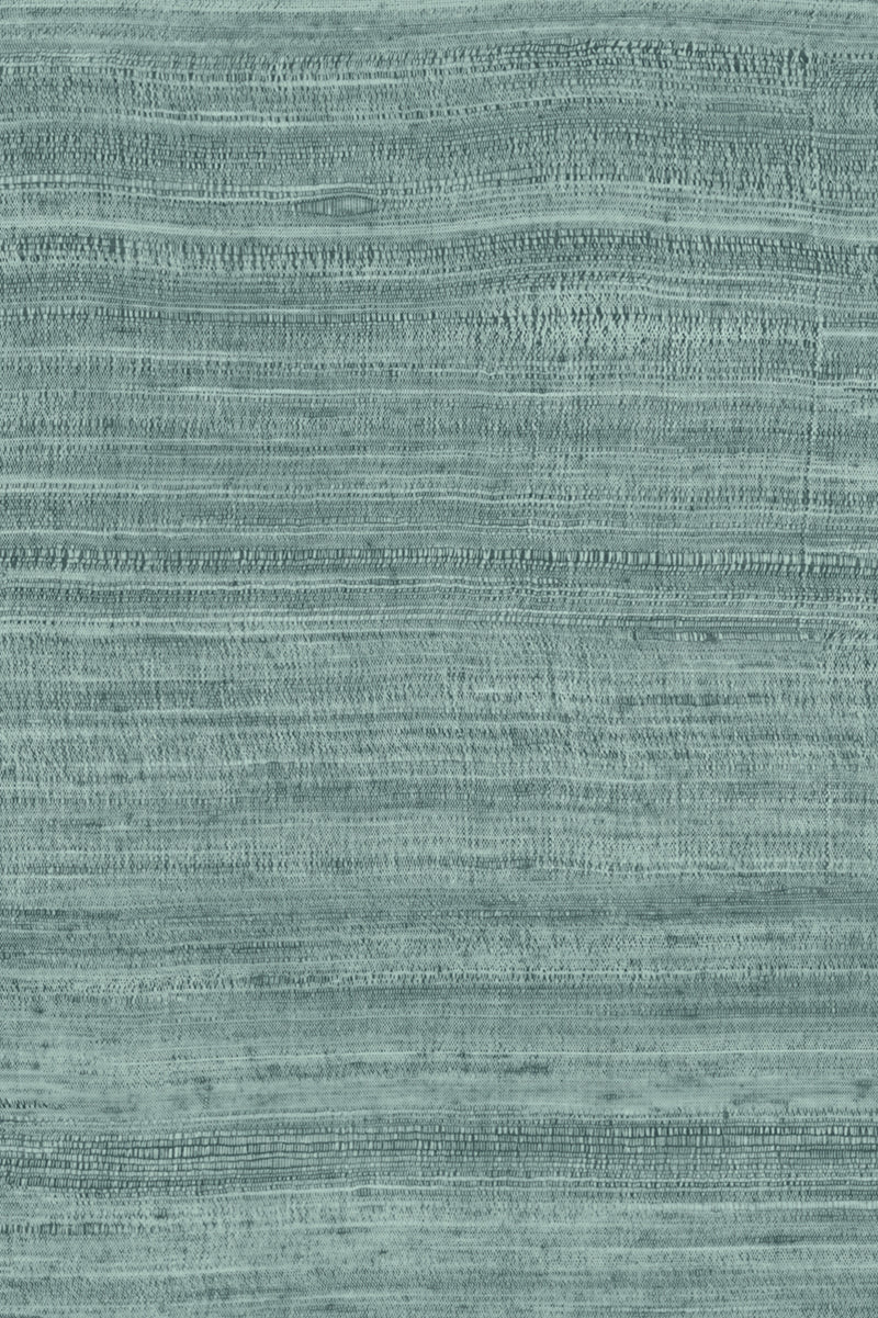 Tasar wallpaper by Arte in Teal – Teal – flat swatch of the silk texture pattern