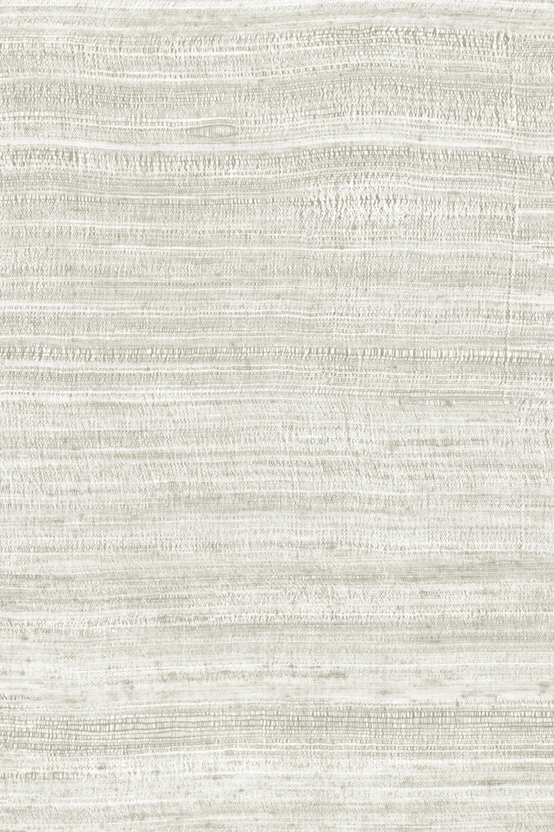 Tasar wallpaper by Arte in Grey (White Smoke) – flat swatch of the silk texture pattern