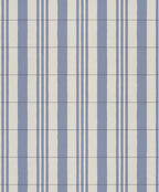 The Guards' Tent wallpaper by Langelid/von Bromssen - stripe design in Blue