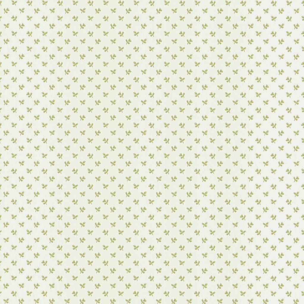 Tiny Flower wallpaper by Langelid/von Bromssen - floral design in Green
