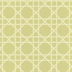 Trellis wallpaper by Långelid/von Brömssen in Green – geometric design