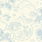 Voyage 1929 wallpaper by Långelid/von Brömssen in Blue – coastal design