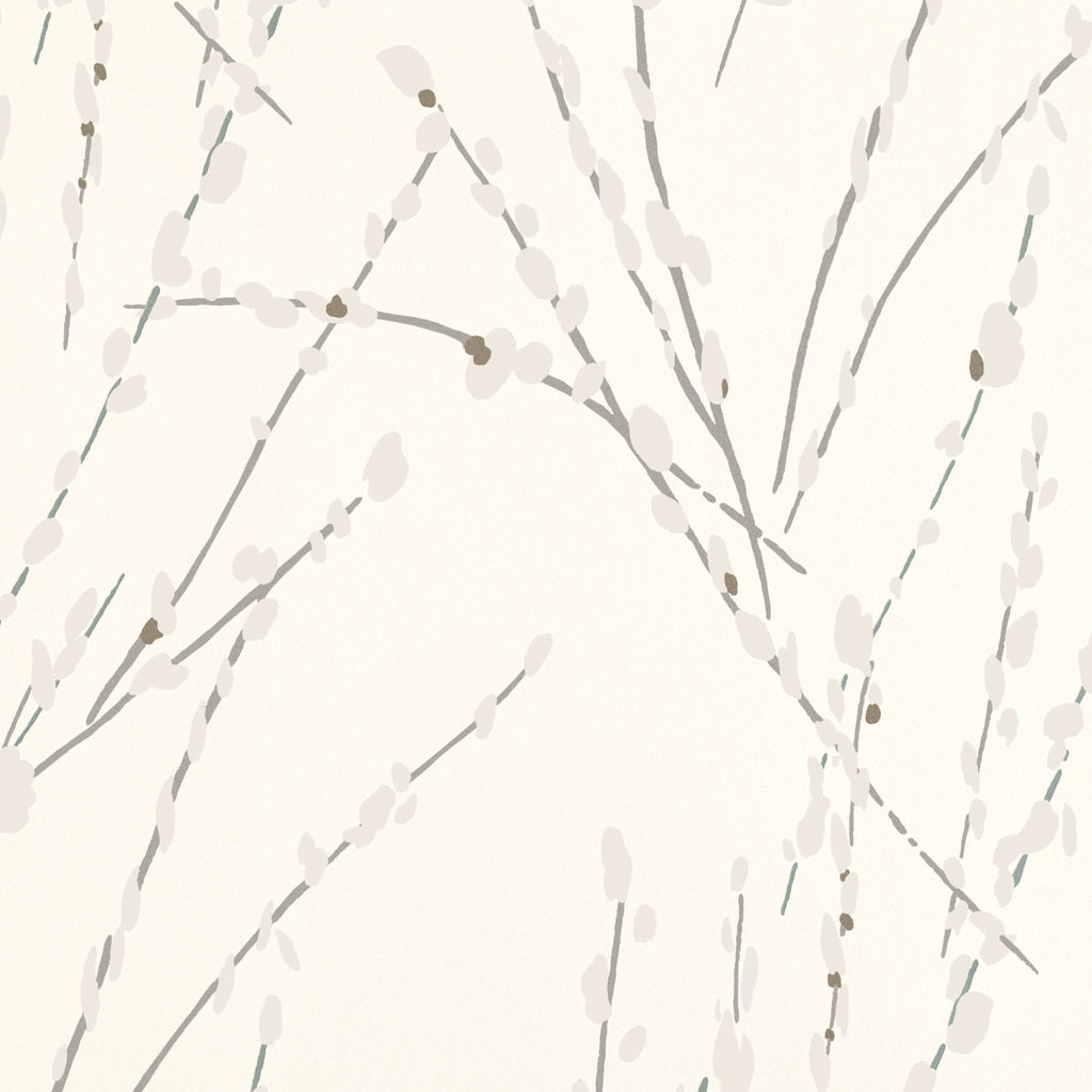 Mikado wallpaper by Romo in Ivory – botanical design
