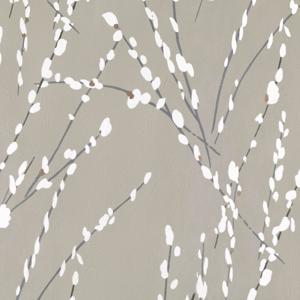 Mikado wallpaper by Romo in Nickel – botanical design