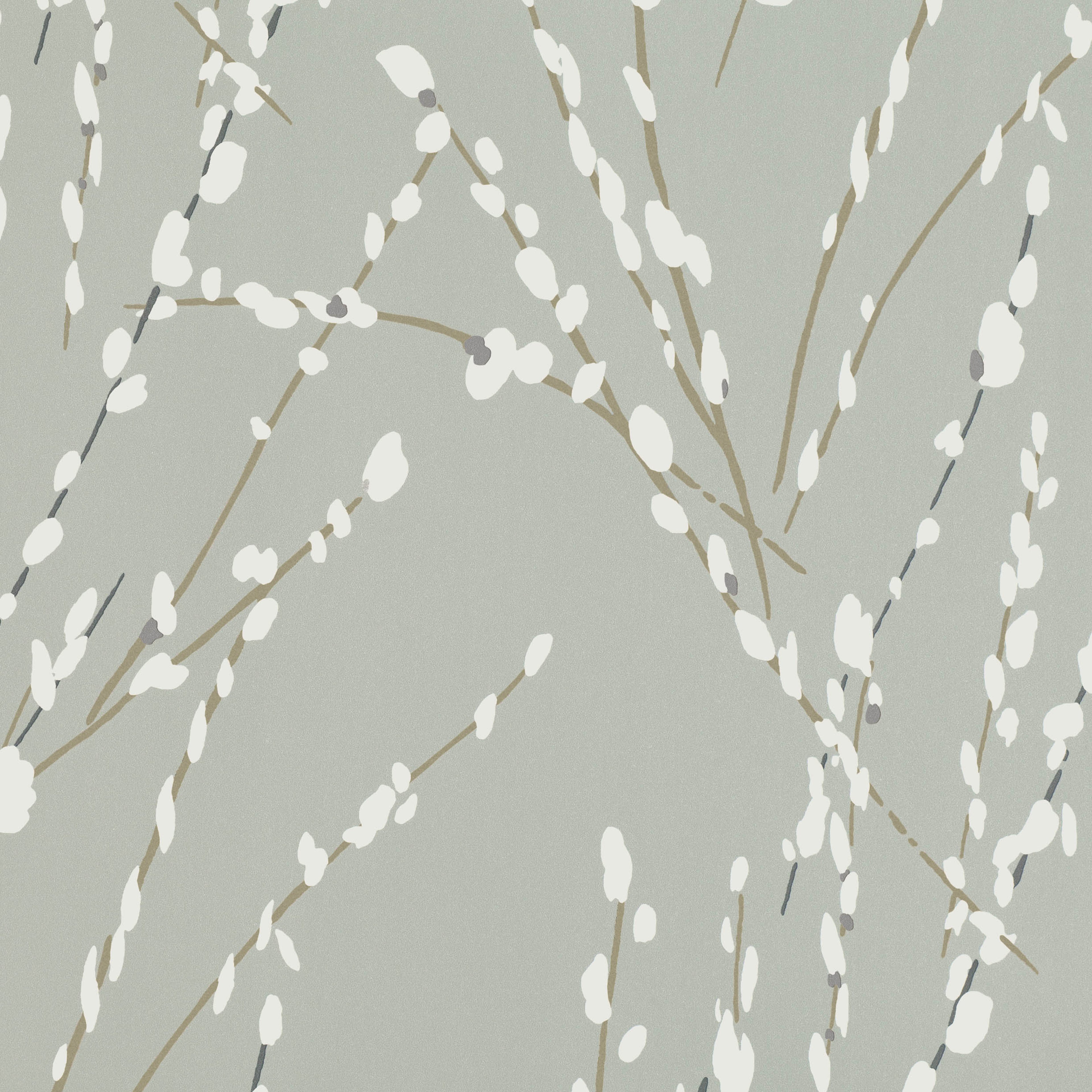 Mikado wallpaper by Romo in Fog – botanical design