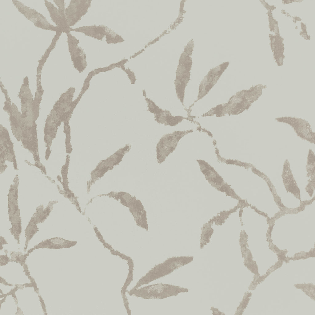 Sefina wallpaper by Romo in Silver Blue – botanical design