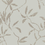 Sefina wallpaper by Romo in Silver Blue – botanical design