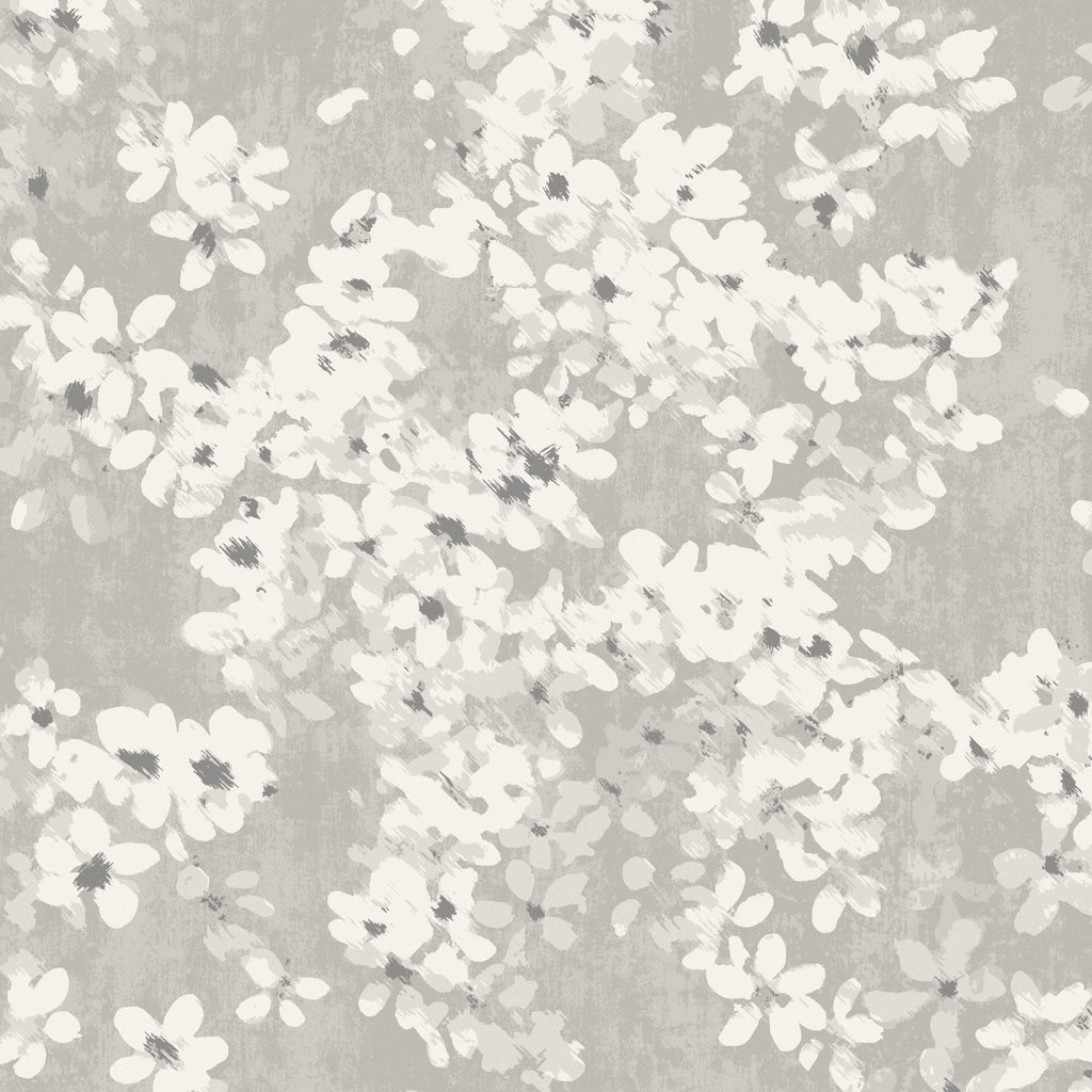 Tiami wallpaper by Romo in Alumina – floral design