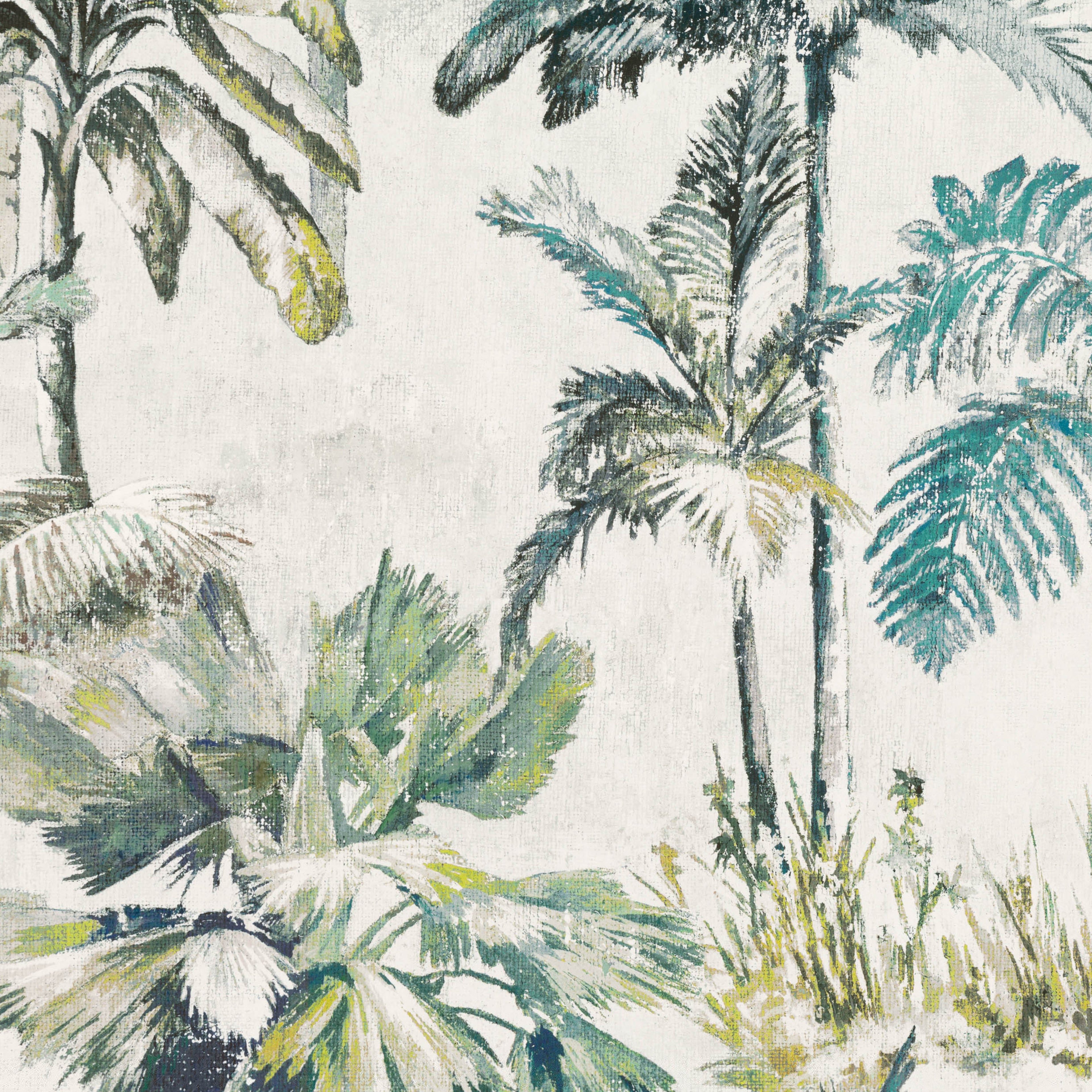 Japura wallpaper by Romo in Indian Green – tropical design