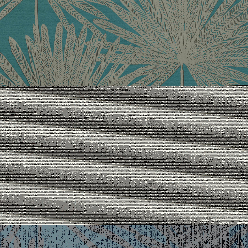 Pacaya wallpaper by Romo in Indian Green – tropical design