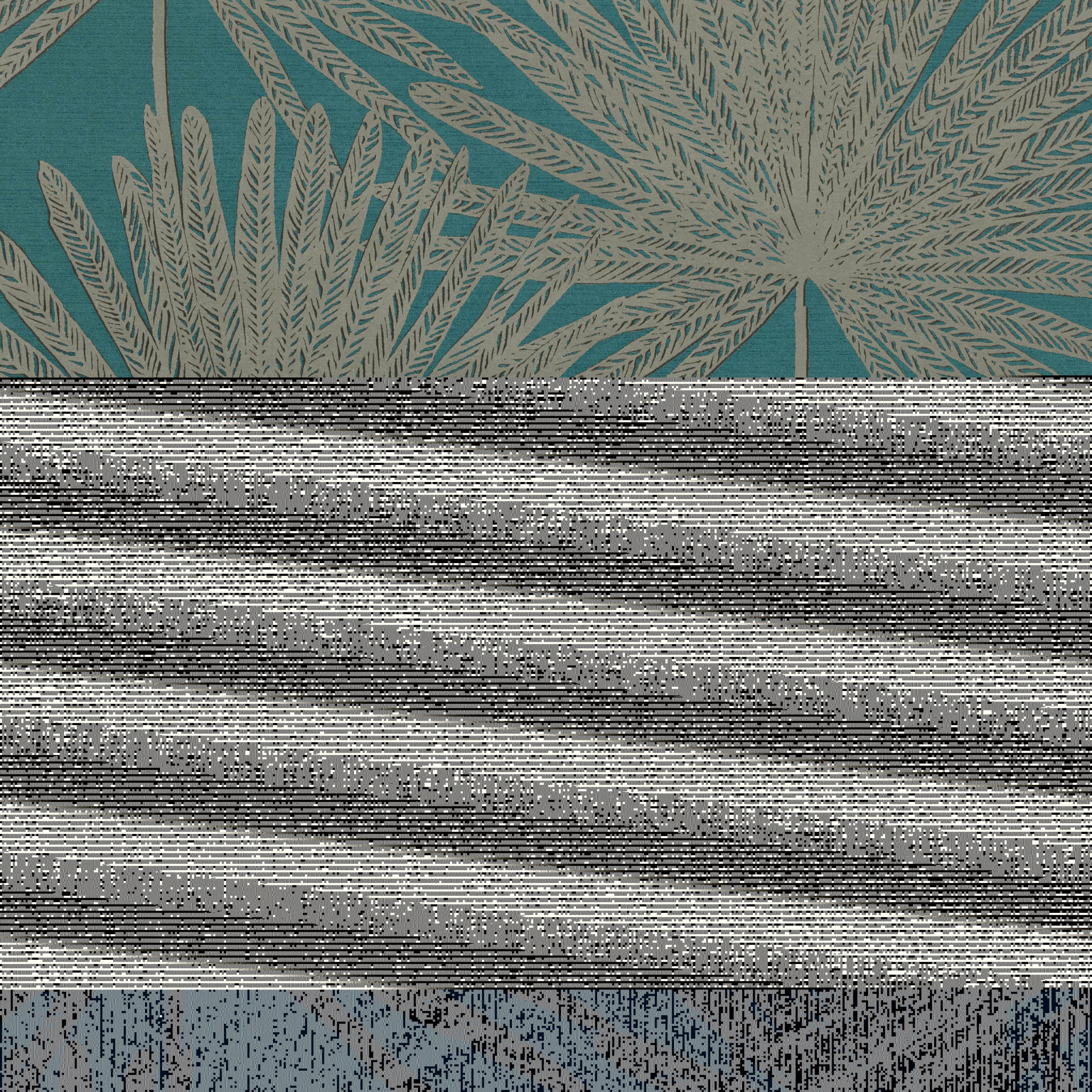 Pacaya wallpaper by Romo in Indian Green – tropical design