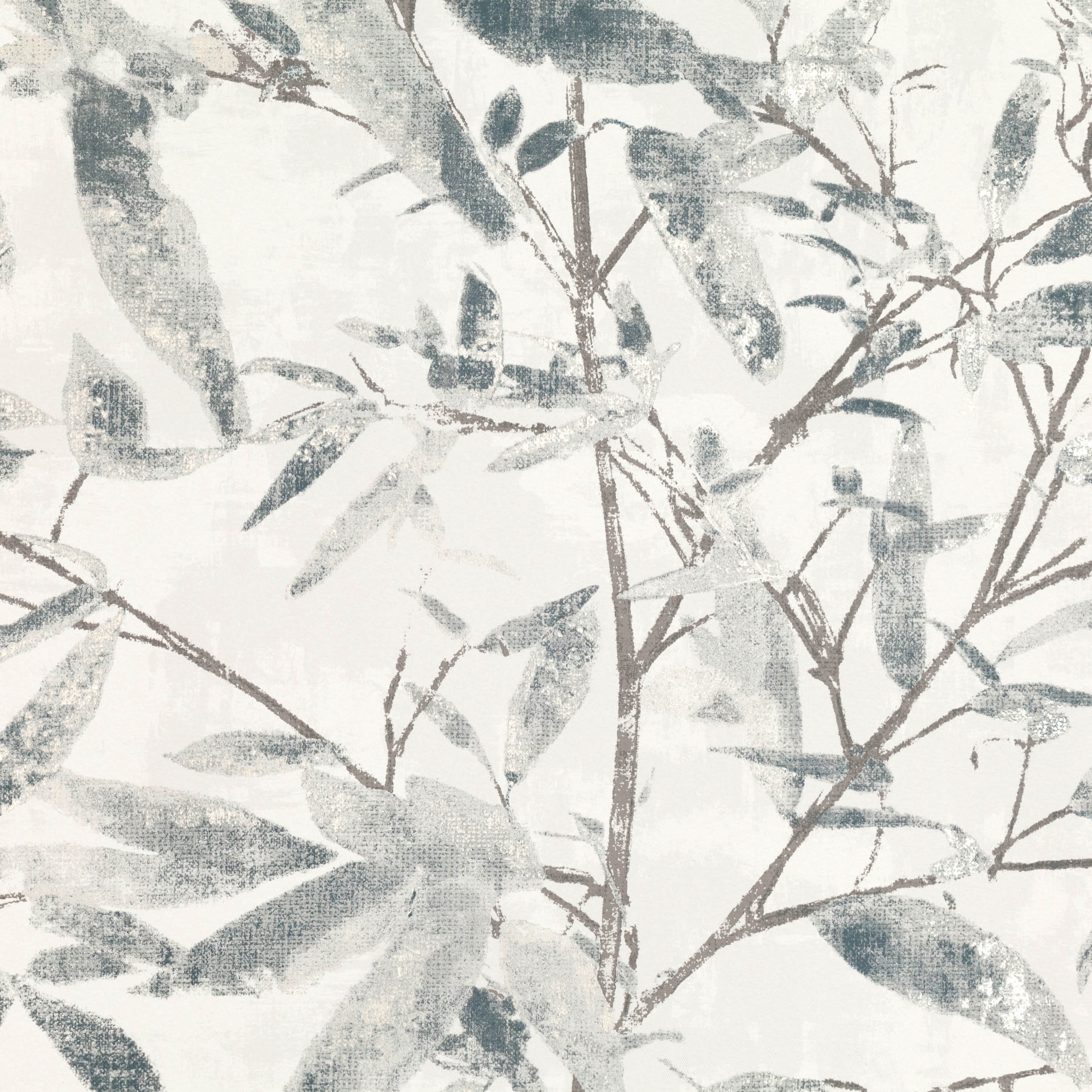 Sumba wallpaper by Romo in Swedish Grey – botanical design