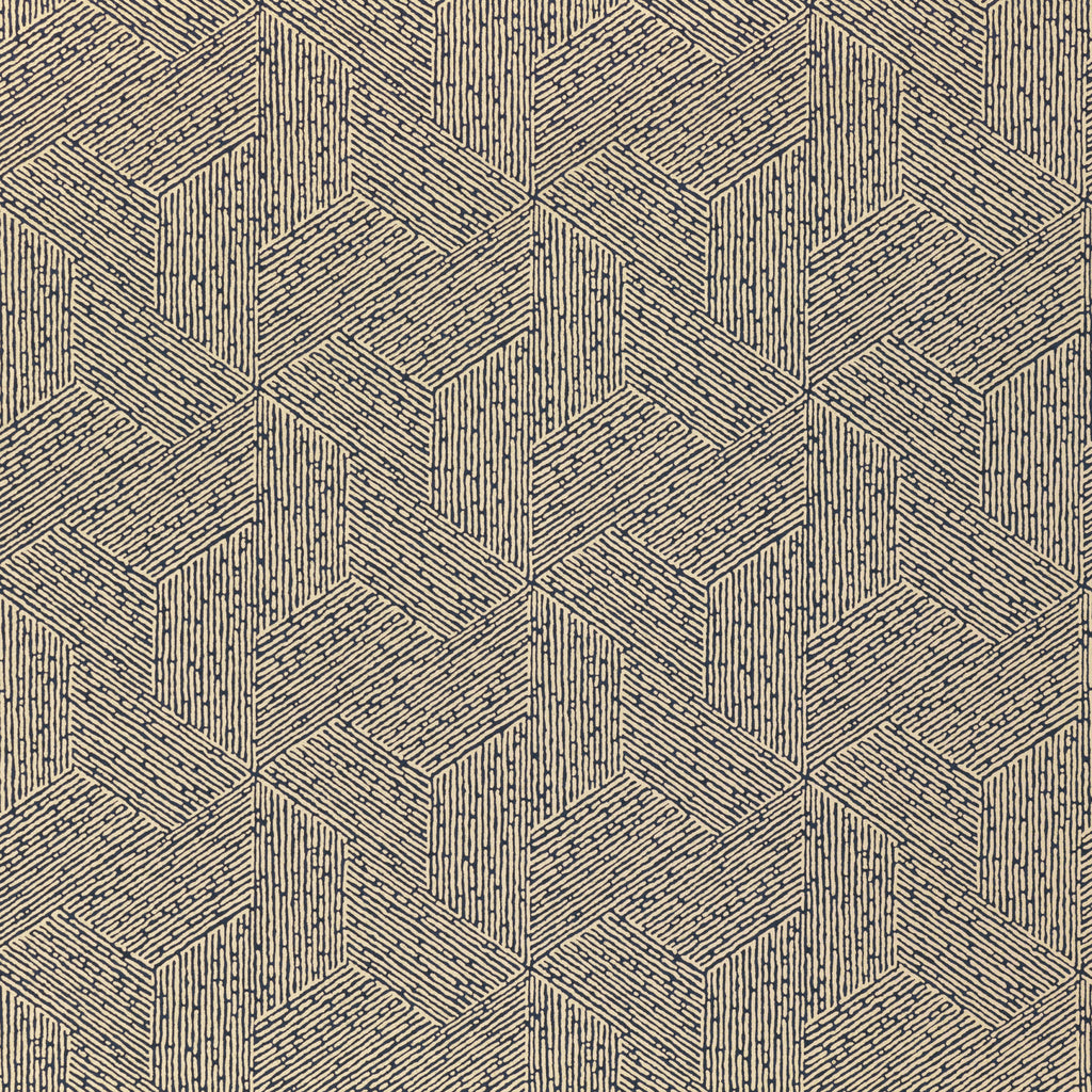 Escher wallpaper by Romo in Carbon – textured & grasscloth design