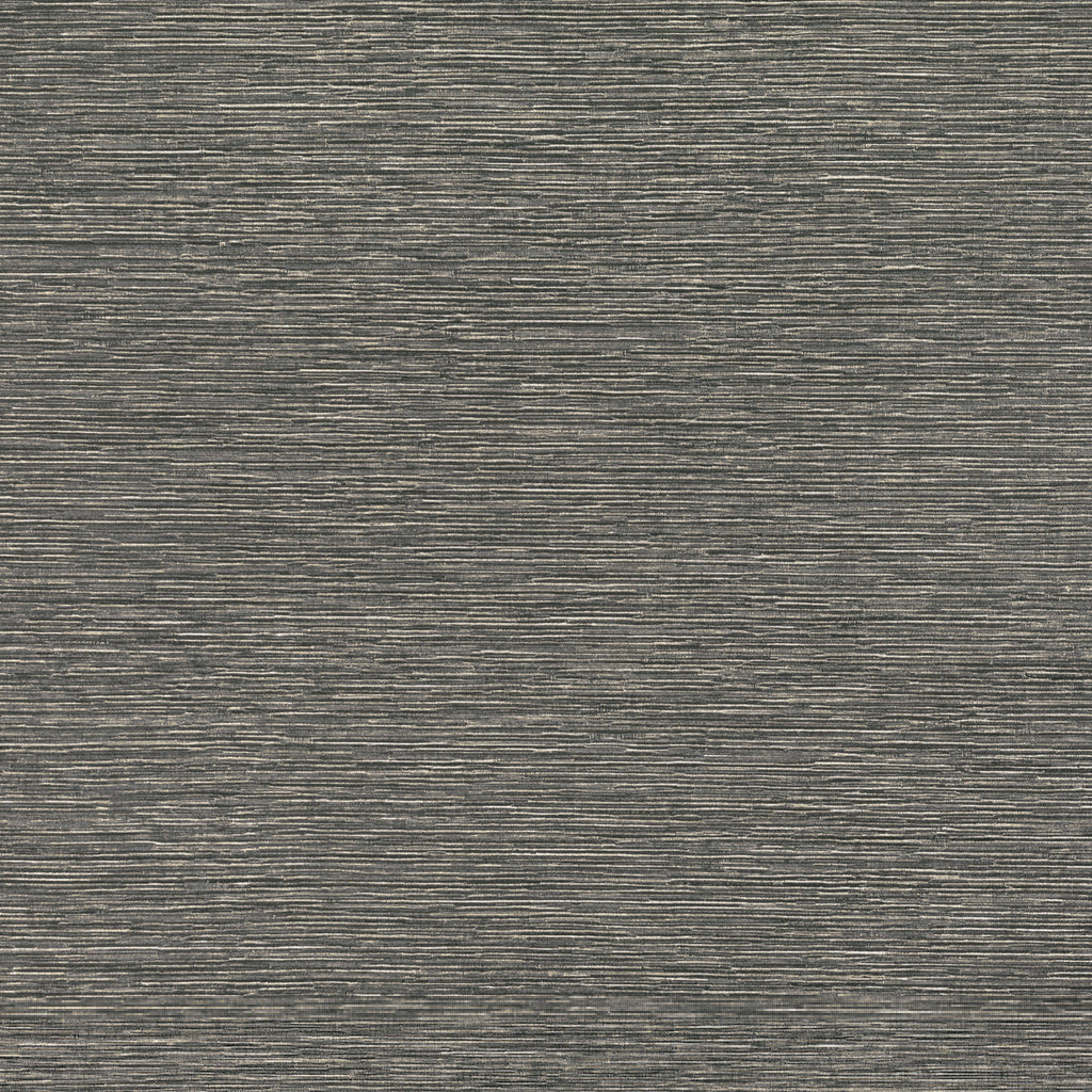 Etsu wallpaper by Romo in Liquorice – textured & grasscloth design