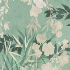 Sayuri wallpaper by Romo in Jade – botanical design
