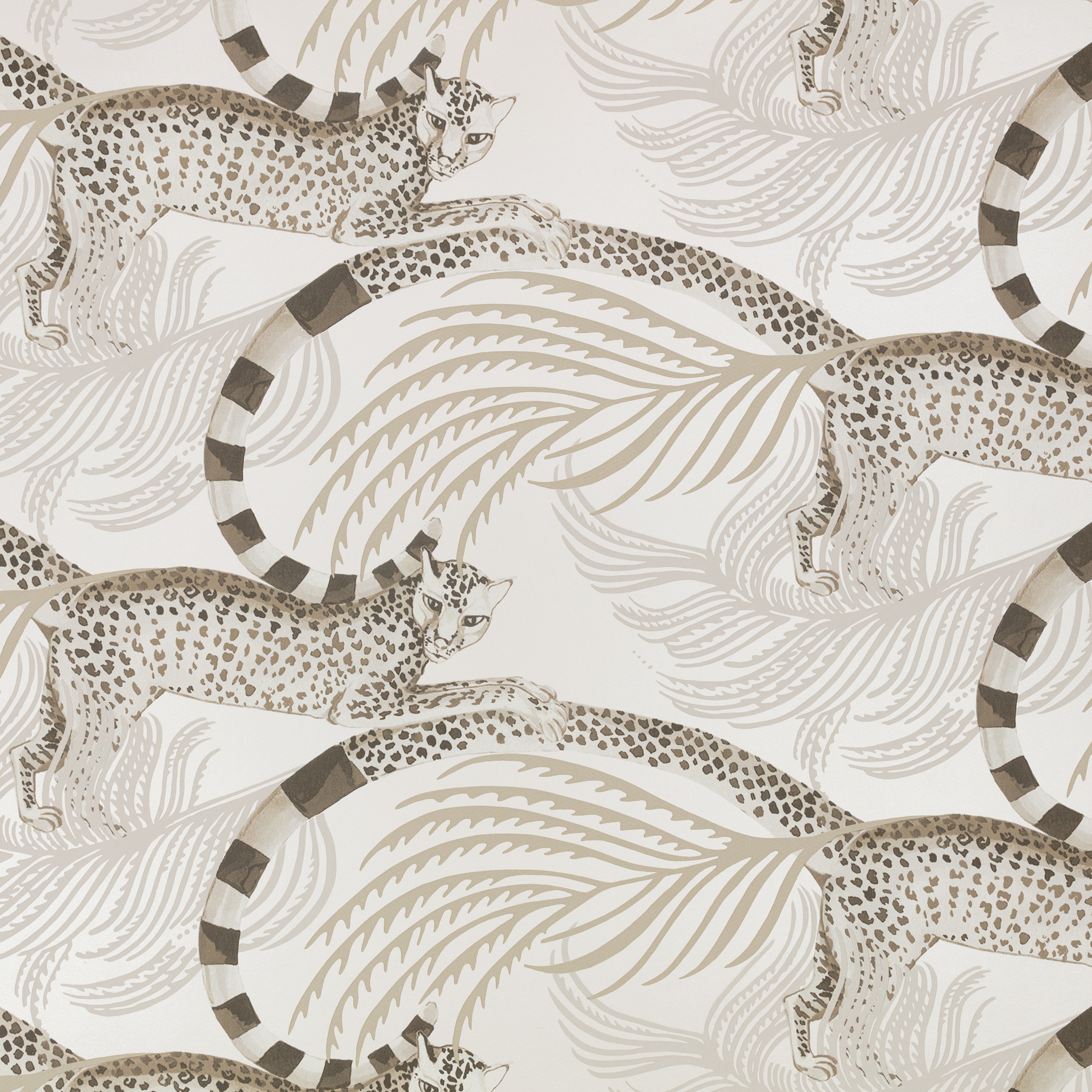 Delilah wallpaper by Romo in Jasmine – animals design