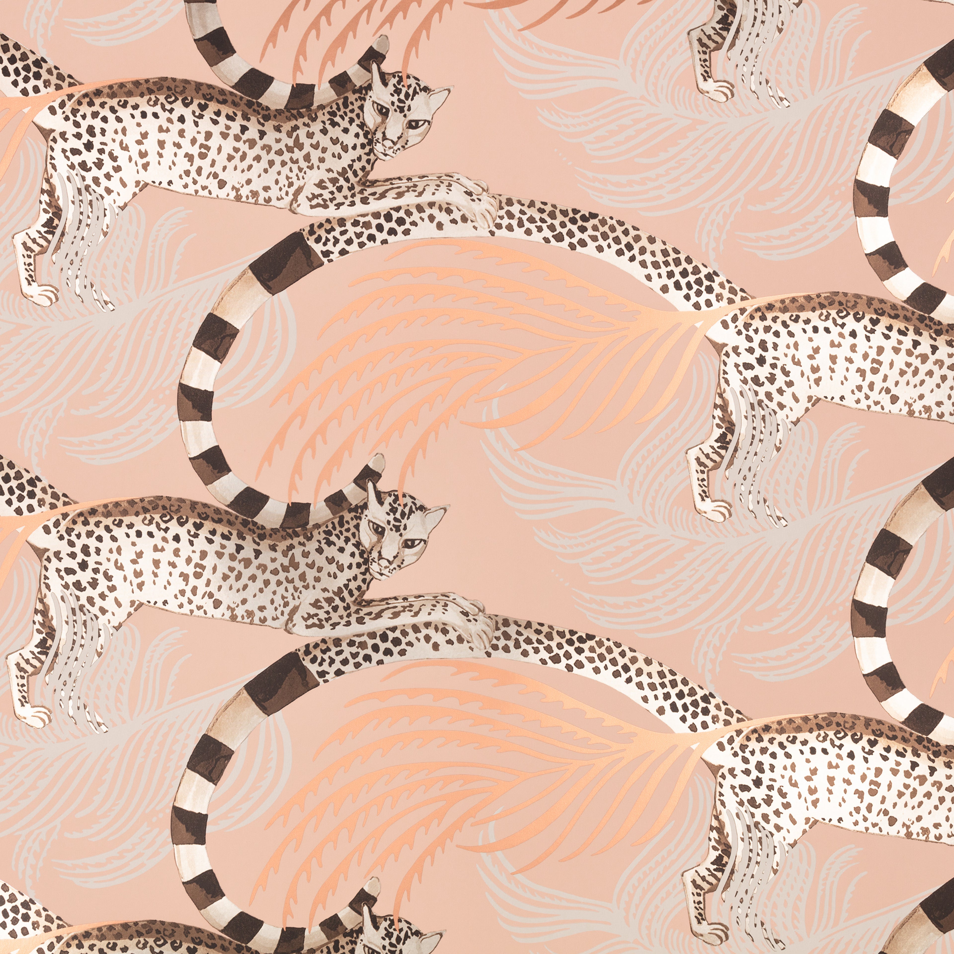 Delilah wallpaper by Romo in Boudoir – animals design