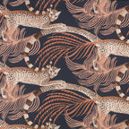 Delilah wallpaper by Romo in Sienna – animals design
