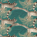 Delilah wallpaper by Romo in Jade – animals design