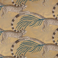 Delilah wallpaper by Romo in Vintage Gold – animals design