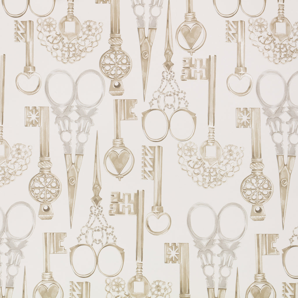 Roxanne wallpaper by Romo in Jasmine – abstract design