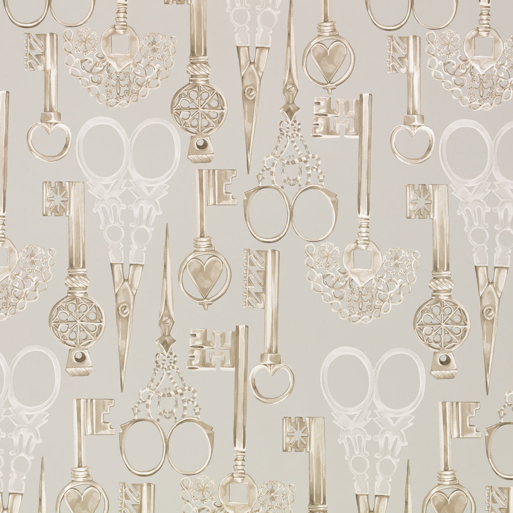 Roxanne wallpaper by Romo in Moonstone – abstract design
