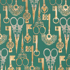 Roxanne wallpaper by Romo in Jade – abstract design