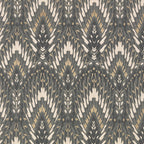 Lolana wallpaper by Romo in Slate – geometric design