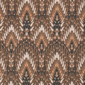 Lolana wallpaper by Romo in Sienna – geometric design