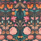 Bonita wallpaper by Romo in Rosa – floral design
