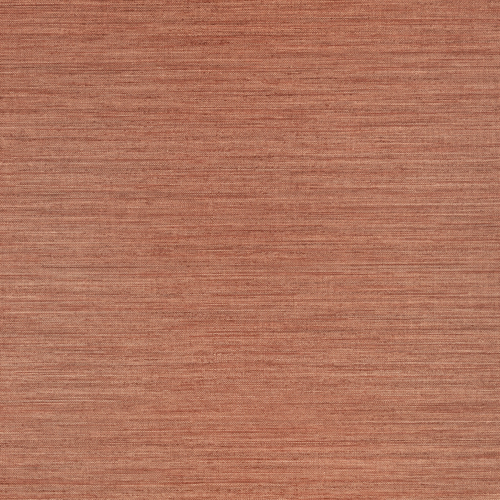 Ciro Abaca wallpaper by Romo in Russet – textured & grasscloth design
