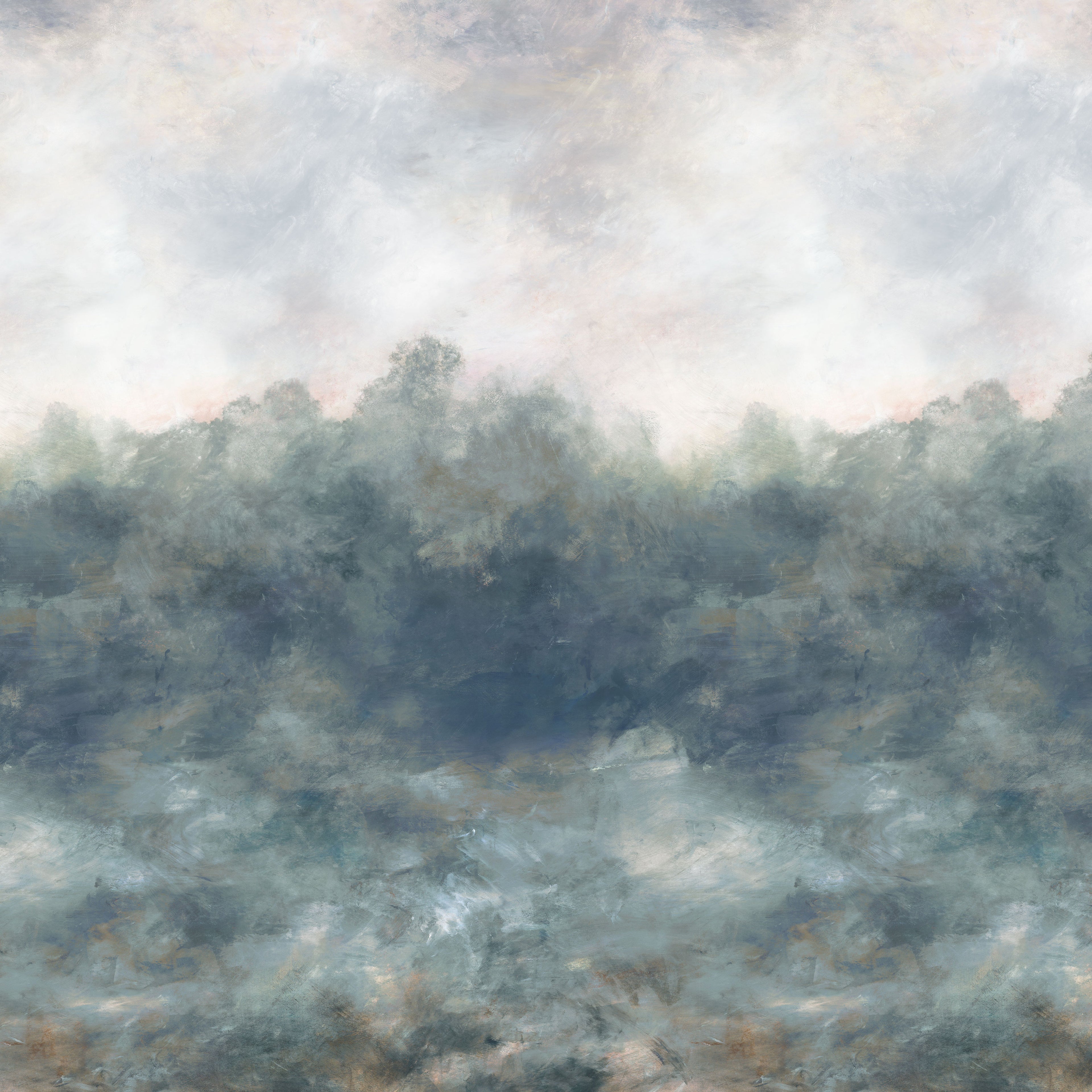 Cielo Mural wall mural by Romo in Tempest – sky & clouds design