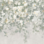 Ottavia Mural wall mural by Romo in Lichen – floral design