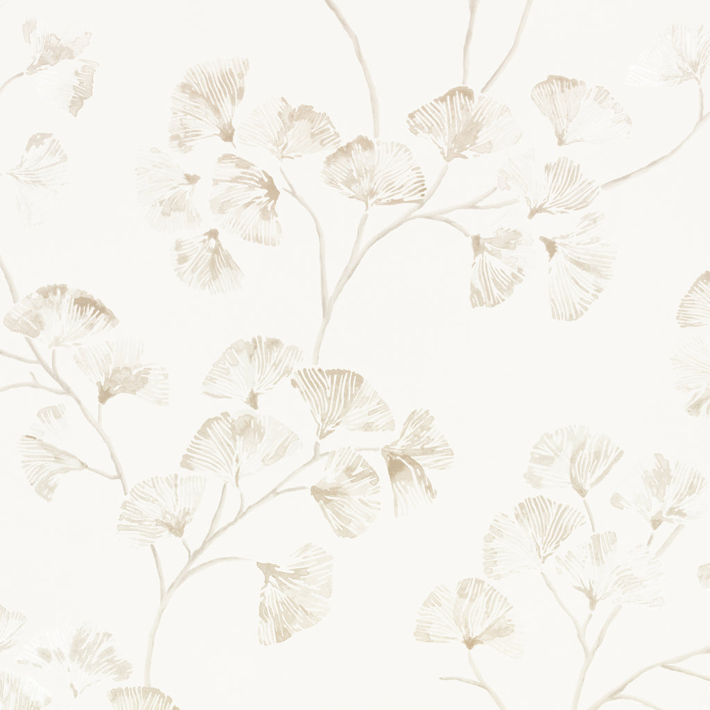 Kiana wallpaper by Romo in Egret – botanical design
