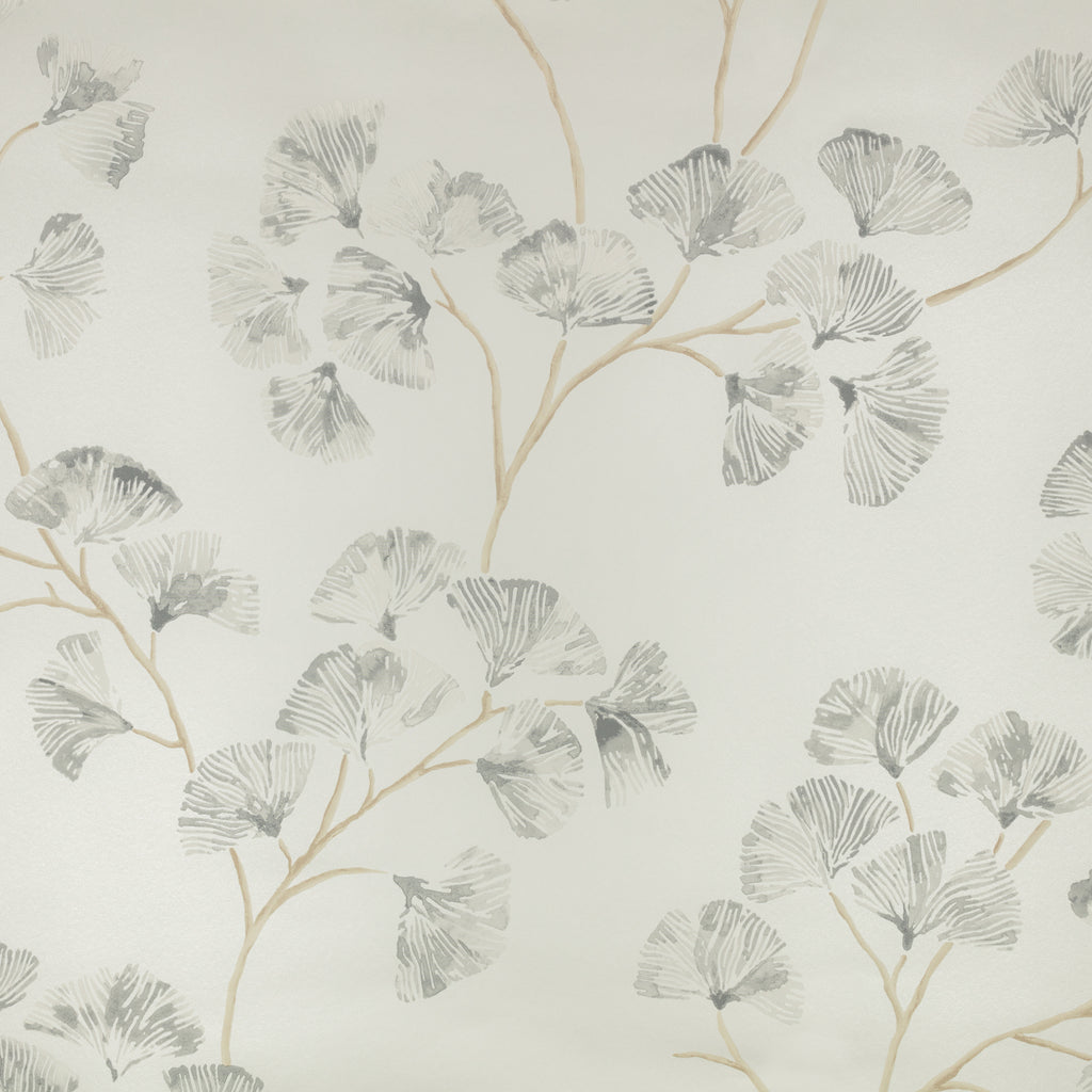 Kiana wallpaper by Romo in Nickel – botanical design