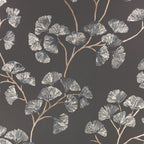 Kiana wallpaper by Romo in Ebony – botanical design