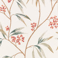 Mima wallpaper by Romo in Bayberry – botanical design