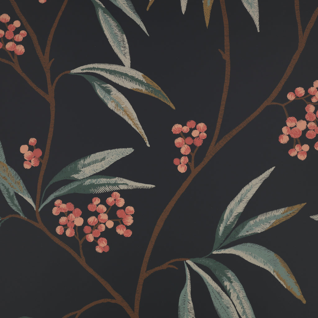Mima wallpaper by Romo in Twilight – botanical design