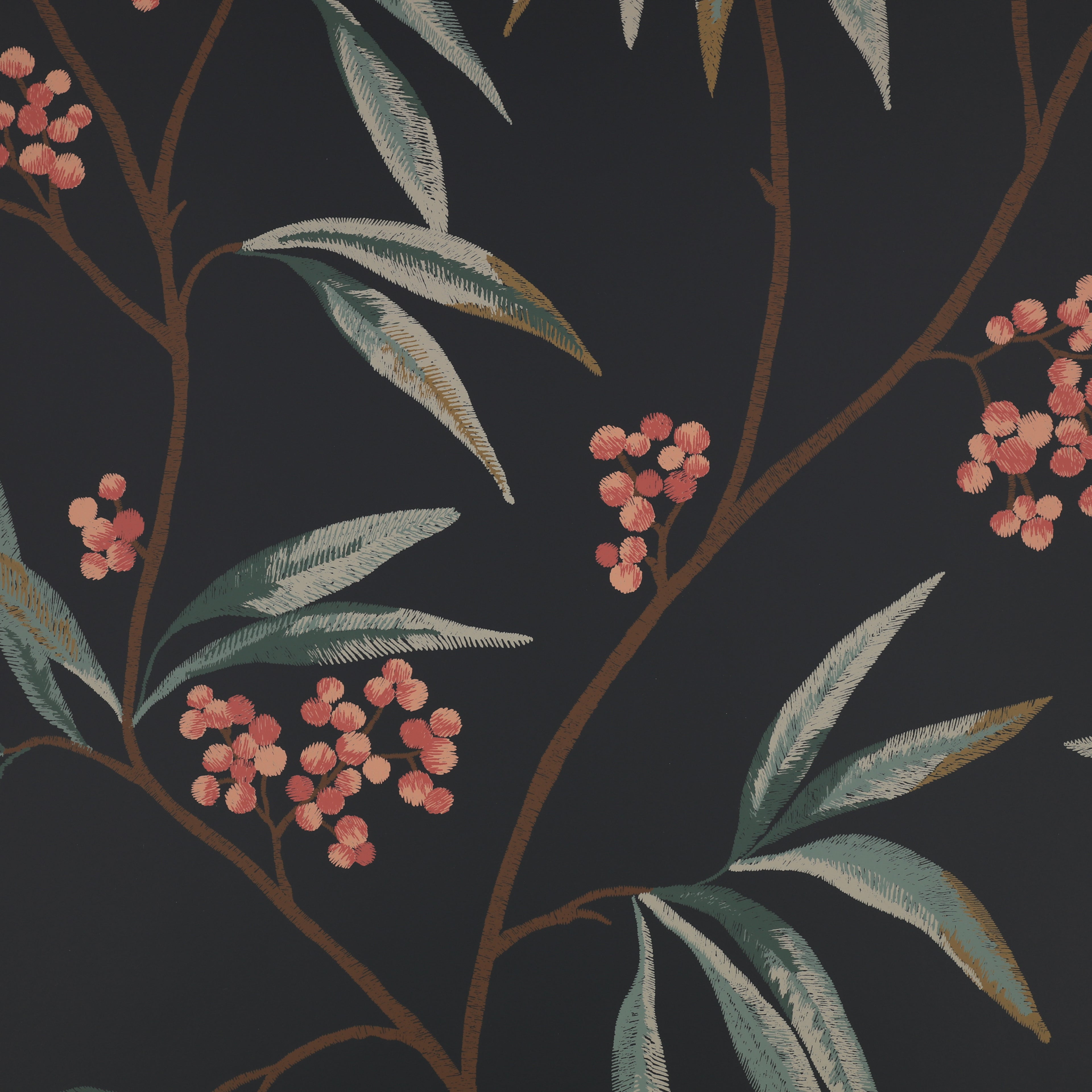 Mima wallpaper by Romo in Twilight – botanical design