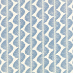 Aubin wallpaper by Romo in Boathouse Blue – geometric design