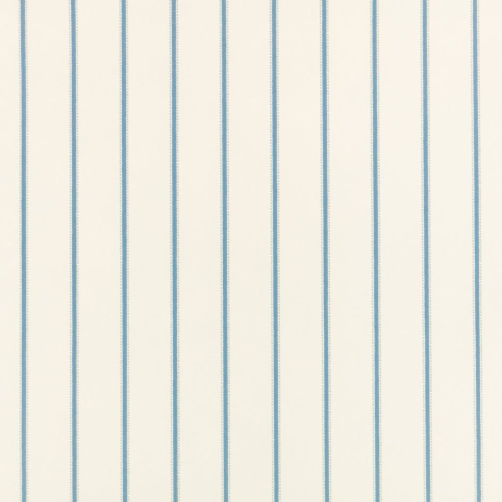 Alma by Romo wallpaper by Romo in Boathouse Blue – stripe design
