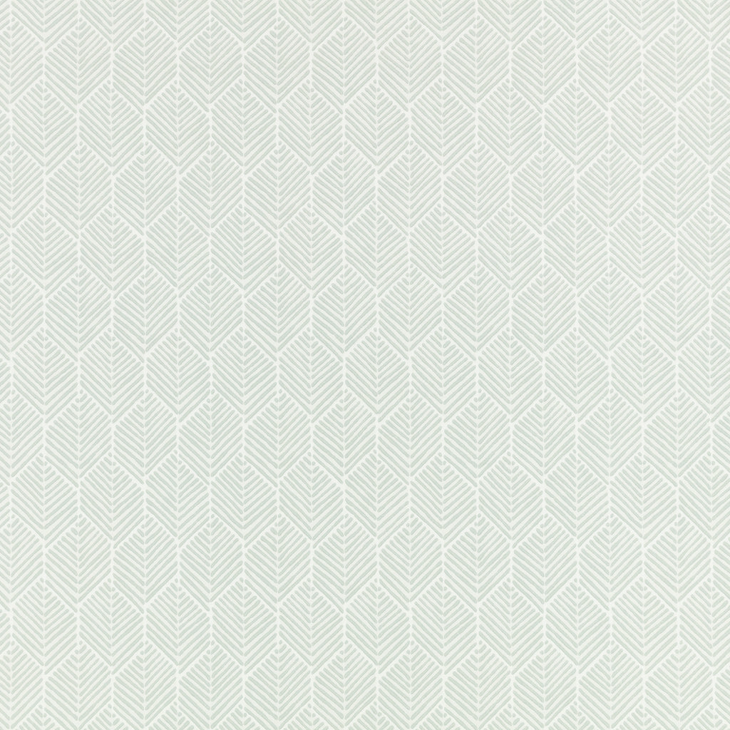 Remi wallpaper by Romo in Eau de Nil – geometric design