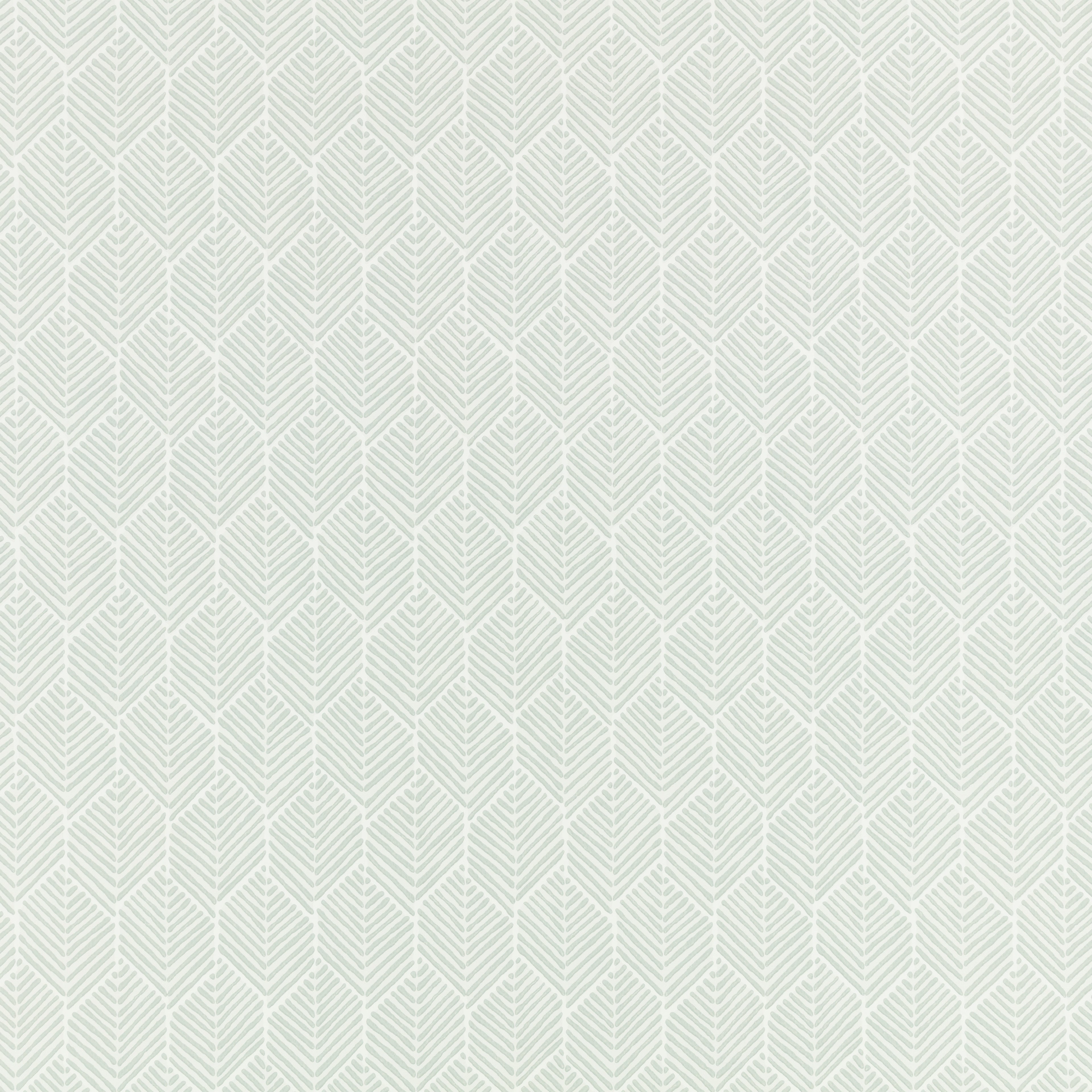 Remi wallpaper by Romo in Eau de Nil – geometric design