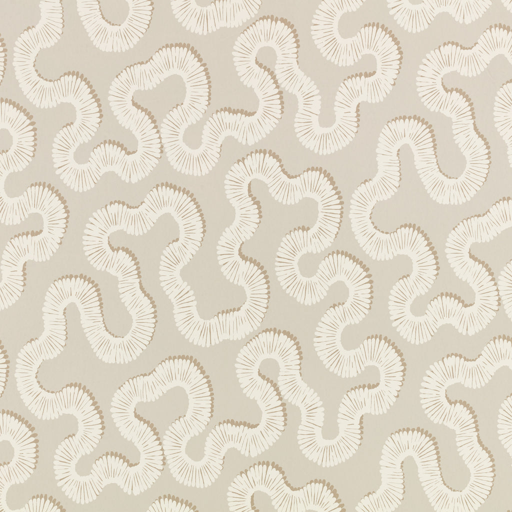 Kezia wallpaper by Romo in Husk – abstract design