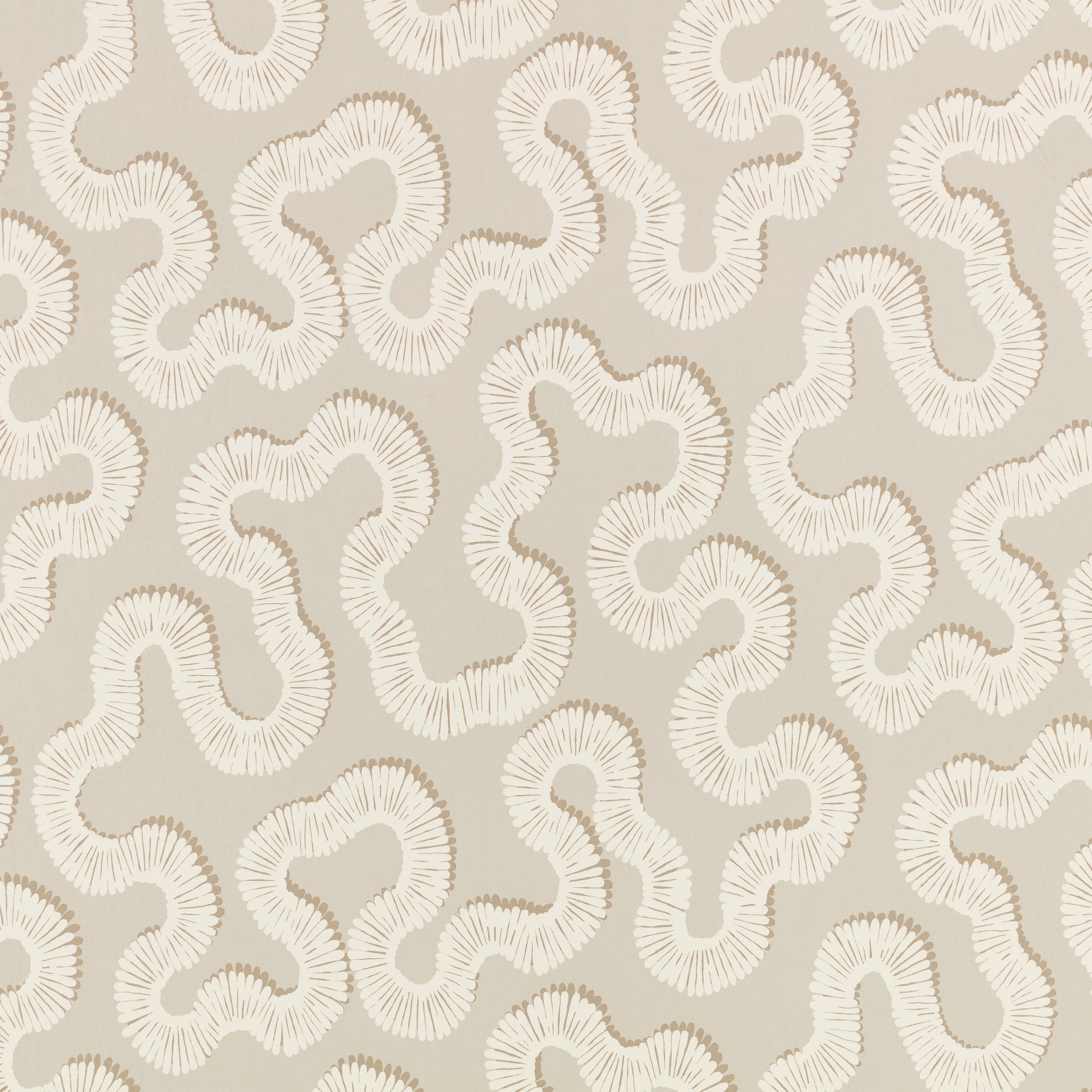 Kezia wallpaper by Romo in Husk – abstract design